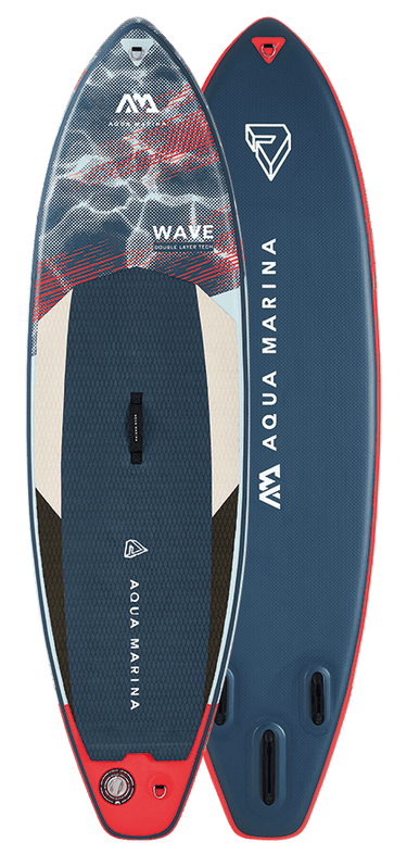 Aqua Marina 8’8″ WAVE Surf 2022 Surfing Inflatable Paddle Board SUP - Good Wave